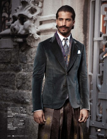 Thyago Alves is a Royal for GQ India’s September Issue Thyago Alves is a Royal for GQ India’s September Issue