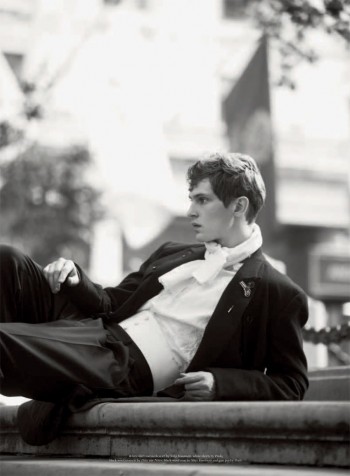 Mathias Lauridsen is a Vision of Elegance for Acne Paper #14 Mathias Lauridsen is a Vision of Elegance for Acne Paper #14