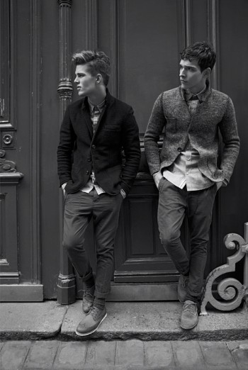 Alexandre Cunha & Nils Butler Star in Bershka’s Fall/Winter 2012 Campaign