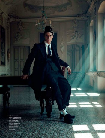Clément Chabernaud is an Aristocrat for L’Officiel Hommes Clément Chabernaud is an Aristocrat for L’Officiel Hommes