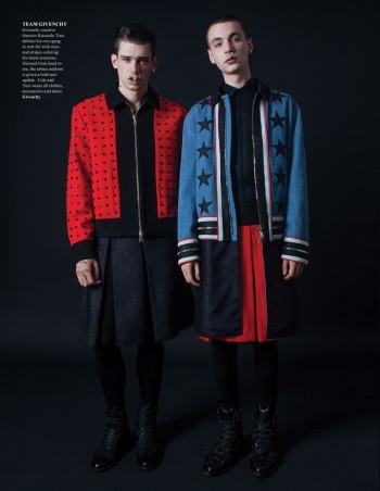 Cole Mohr & Yuri Pleskun by Jens Ingvarsson for Fashionisto Fall 2012 Cole Mohr & Yuri Pleskun by Jens Ingvarsson for Fashionisto Fall 2012