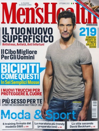 A Casual David Gandy Covers October’s Issue from Italian Men’s Health A Casual David Gandy Covers October’s Issue from Italian Men’s Health