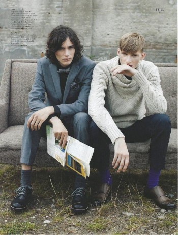 Jaco Van Den Hoven, Pascal Bonvie & Arthur are Unaffected Youth for Esquire Jaco Van Den Hoven, Pascal Bonvie & Arthur are Unaffected Youth for Esquire