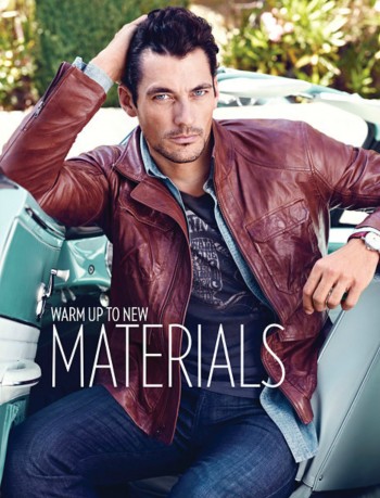 David Gandy is Ready for Winter with Lucky Brand’s Holiday 2012 Catalogue