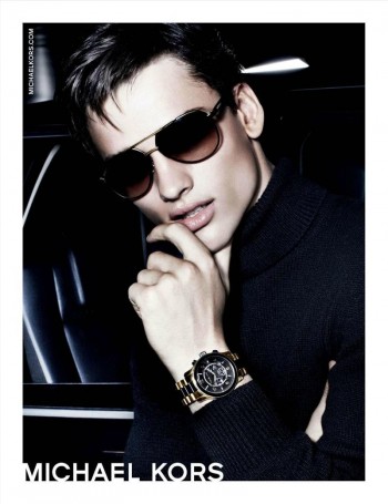 Simon Nessman Captivates in Michael Kors’ Holiday 2012 Watches & Eyewear Campaign Simon Nessman Captivates in Michael Kors’ Holiday 2012 Watches & Eyewear Campaign