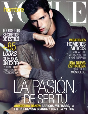 Sean O’Pry Mesmerizes on the Fall/Winter 2012 Cover of Vogue Hombre Sean O’Pry Mesmerizes on the Fall/Winter 2012 Cover of Vogue Hombre