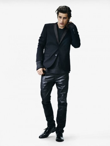 Vinnie Woolston is Sophisticated Cool for H&M Winter 2012