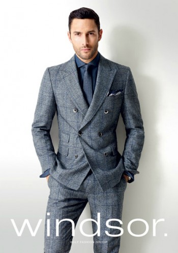 Noah Mills Returns to Front Windsor’s Fall/Winter 2012 Campaign