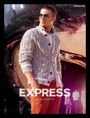 Adam Senn Stuns in Express’ Fall 2012 Campaign by Greg Kadel