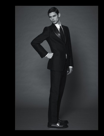 Arthur Gosse Dons Yves Saint Laurent’s Precise Silhouettes for Doingbird #16
