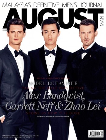 Alex Lundqvist, Garrett Neff & Zhao Lei Grace August Man Malaysia’s November 2012 Cover Together Alex Lundqvist, Garrett Neff & Zhao Lei Grace August Man Malaysia’s November 2012 Cover Together