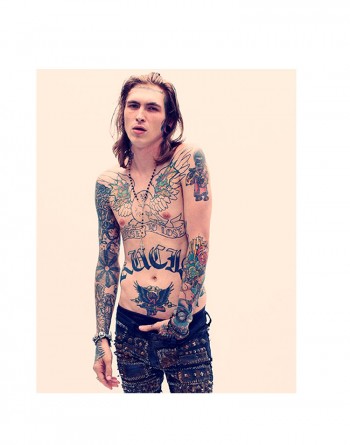 Bradley Soileau Shows Off His Tats for Inked