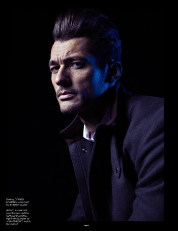 David Gandy Intrigues in SID #3 Cover Shoot David Gandy Intrigues in SID #3 Cover Shoot