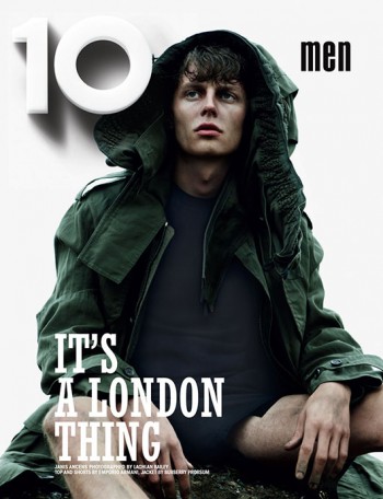 Janis Ancens Covers 10 Men’s Latest Issue