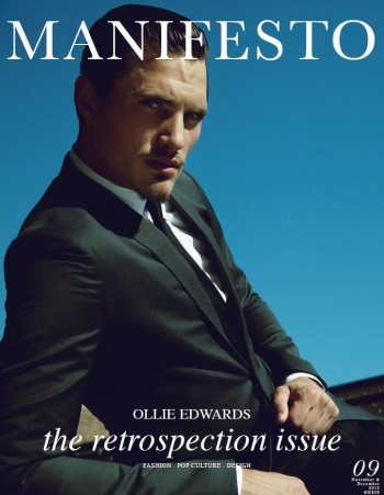 Ollie Edwards Graces with Elegance Manifesto’s November 2012 Cover Ollie Edwards Graces with Elegance Manifesto’s November 2012 Cover