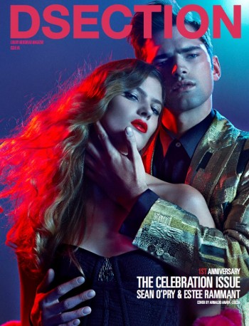 Sean O’Pry Sports Alexander McQueen for the Cover of DSection #5
