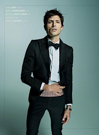 Andrés Velencoso Segura Defies Gravity for ES Magazine Cover Shoot Andrés Velencoso Segura Defies Gravity for ES Magazine Cover Shoot
