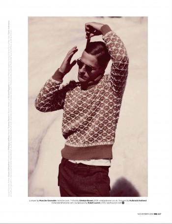 Guy Aroch Captures a Dynamic Tommy Dunn for British GQ Guy Aroch Captures a Dynamic Tommy Dunn for British GQ