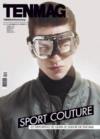 Liuk Bass Dons Sport Couture on the Cover of TenMag #177