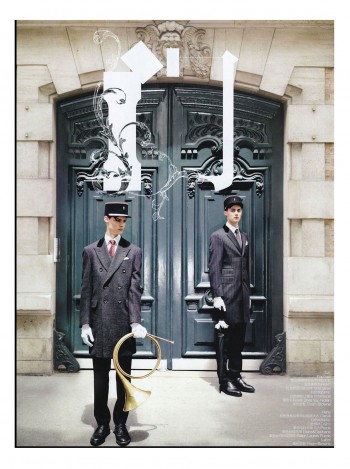 Hans & Raphael Hatt are Porters for GQ Style China