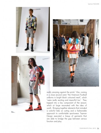 Ben Horsfield, Jester White, Angus Whitehead & Frankie Wade in Topman Design Spring/Summer 2013 for Fashionisto #5 Ben Horsfield, Jester White, Angus Whitehead & Frankie Wade in Topman Design Spring/Summer 2013 for Fashionisto #5
