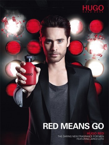 Jared Leto for HUGO Red Fragrance Campaign Jared Leto for HUGO Red Fragrance Campaign