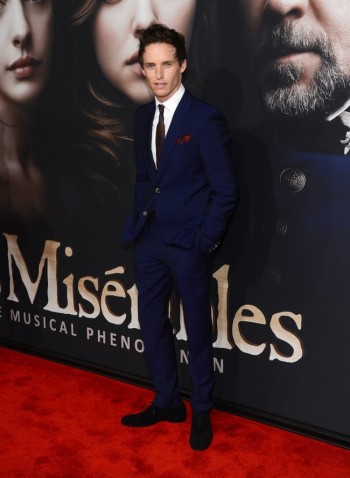 Eddie Redmayne Dons Alexander McQueen for ‘Les Miserables’ New York Premiere Eddie Redmayne Dons Alexander McQueen for ‘Les Miserables’ New York Premiere