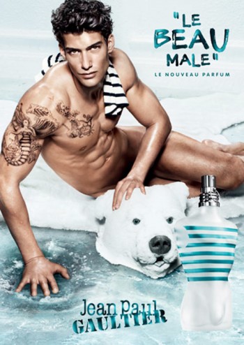 Kaylan Morgan Poses on the Ice for Jean Paul Gaultier’s Le Beau Male Fragrance Campaign Kaylan Morgan Poses on the Ice for Jean Paul Gaultier’s Le Beau Male Fragrance Campaign