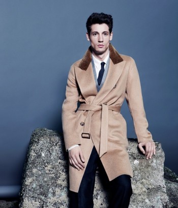 Nicolas Ripoll Models Winter Coats for Wall Street Journal Nicolas Ripoll Models Winter Coats for Wall Street Journal