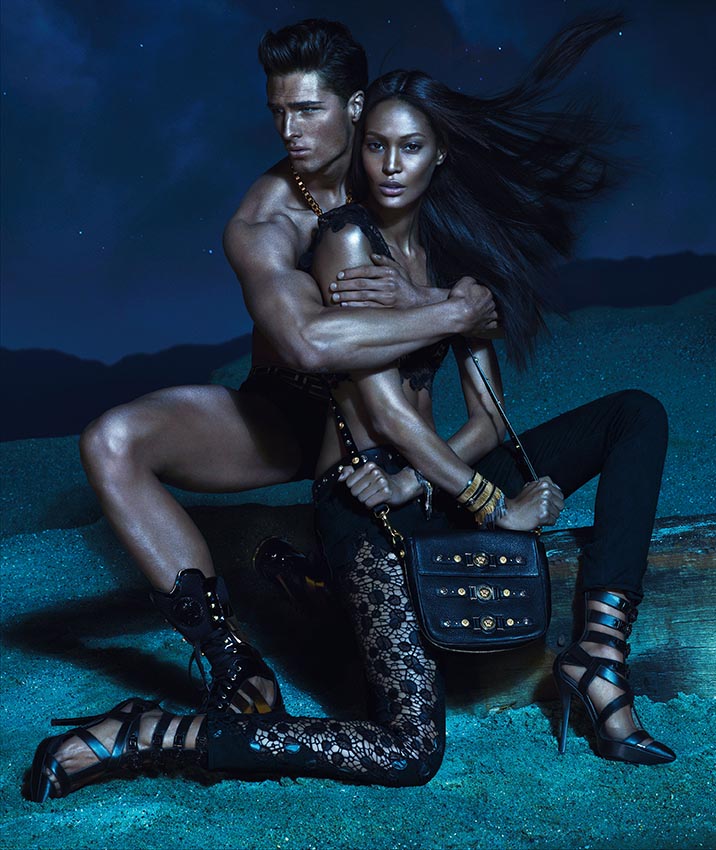 versace ss13 002 Veit Couturier, Edward Wilding & Kacey Carrig are Mythical Gladiators for Versaces Spring/Summer 2013 Campaign