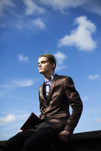 Morris Pendlebury Models Burberry Prorsum’s Spring/Summer 2013 Collection for Vulture Magazine