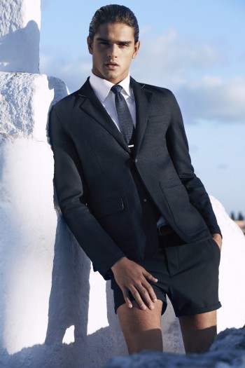 Marlon Teixeira & Arran Sly Front Emporio Armani Spring/Summer 2013 Campaign