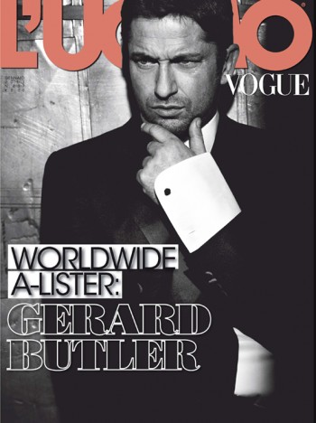 A Charismatic Gerard Butler Stuns in L’uomo Vogue’s January 2013 Cover Story