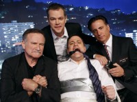 ROBIN WILLIAMS, MATT DAMON, JIMMY KIMMEL, ANDY GARCIA