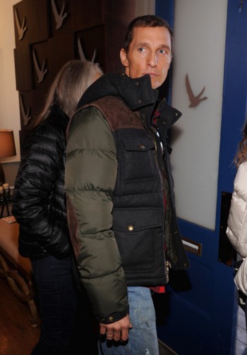 Matthew McConaughey & Michael C Hall Hit Sundance in Coach