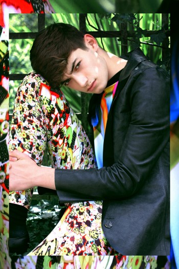 Michael Knowles Embraces Playful Prints for Xquisit Magazine Michael Knowles Embraces Playful Prints for Xquisit Magazine