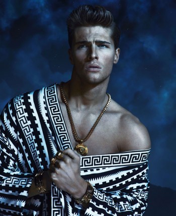 Edward Wilding, Kacey Carrig & Veit Couturier Front Versace’s Spring/Summer 2013 Campaign