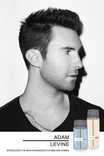 Adam Levine by Terry Richardson for his Debut Fragrance Campaign