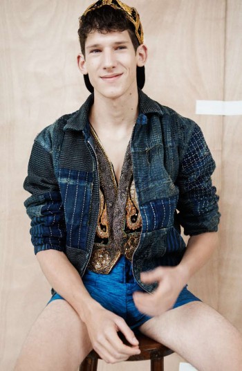 Botond Cseke Models Outlandish Styles for Attitude