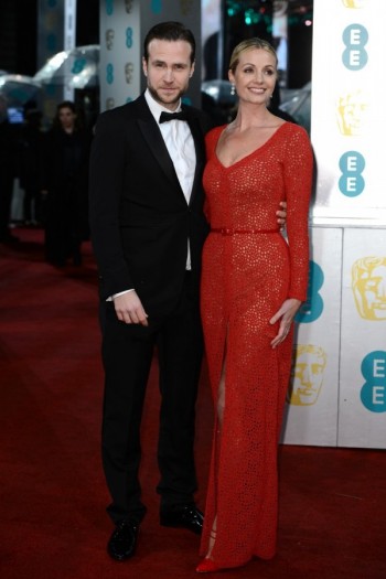 Eddie Redmayne, Damian Lewis & Rafe Spall Wear Burberry to the 66th BAFTA Awards