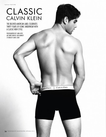 Ryan Bertroche in Calvin Klein Underwear for Fashionisto #6