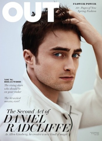 Daniel Radcliffe Covers Out’s March 2013 Issue