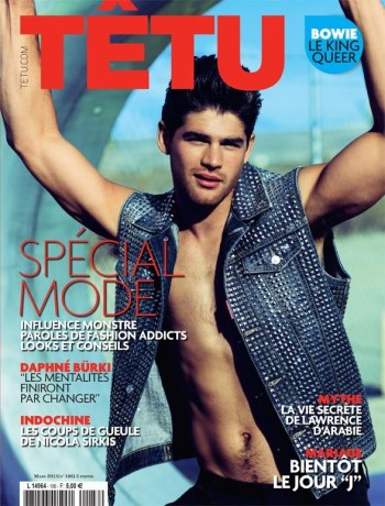 Ryan Bertroche Covers Têtu’s March 2013 Issue Ryan Bertroche Covers Têtu’s March 2013 Issue