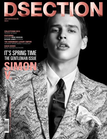 Simon Van Meervenne Stuns on the Cover of DSection #6 Simon Van Meervenne Stuns on the Cover of DSection #6