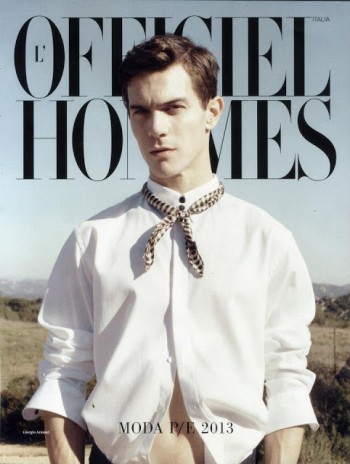 Vincent LaCrocq Covers L’Officiel Hommes Italia