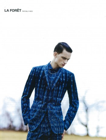 Brayden Pritchard Gets in Vogue with Prints for Numéro Homme Brayden Pritchard Gets in Vogue with Prints for Numéro Homme