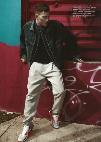 Bastian Thiery Tackles Sporty Fashions for Numéro Homme