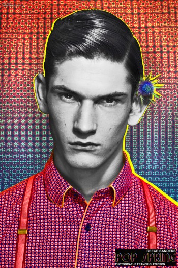 Franck Glenisson Photographs Reece Sanders