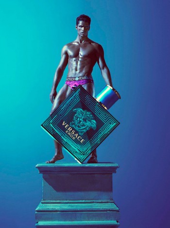 Brian Shimansky is a Living Divinity for Versace’s Eros 2013 Campaign Brian Shimansky is a Living Divinity for Versace’s Eros 2013 Campaign