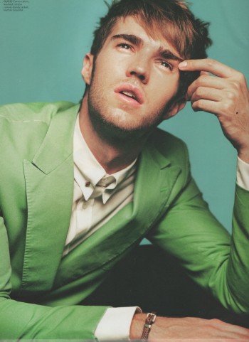 Karel Struhy Models Gucci’s Spring Collection for Men’s Folio Singapore Karel Struhy Models Gucci’s Spring Collection for Men’s Folio Singapore